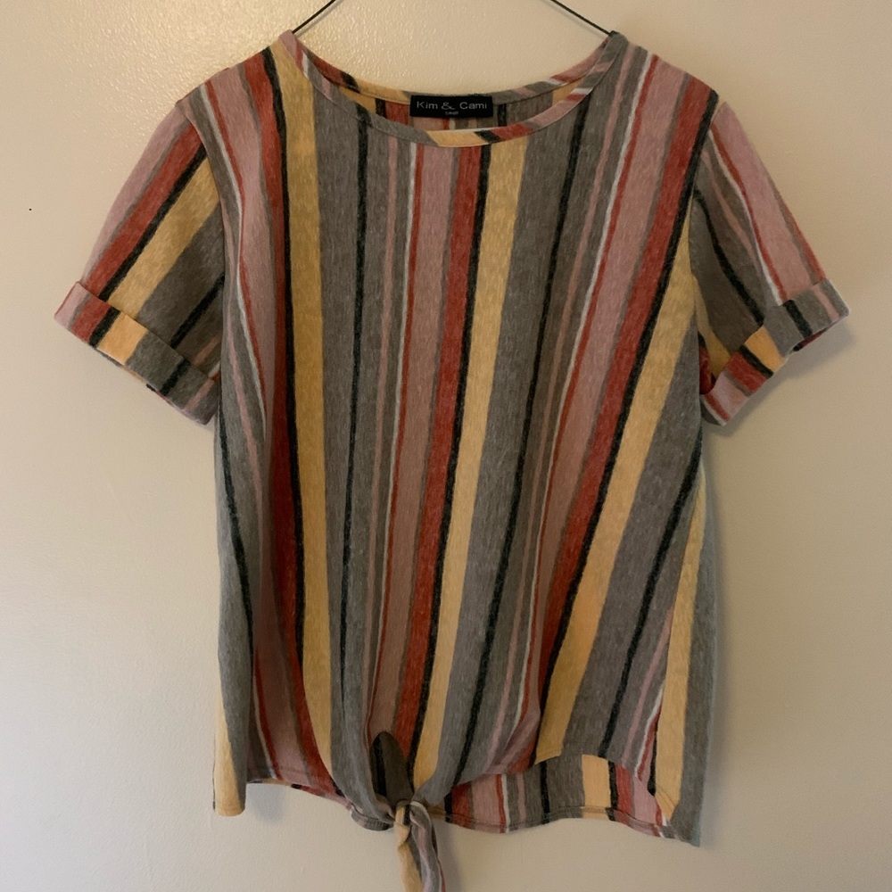 Striped Tie Shirt